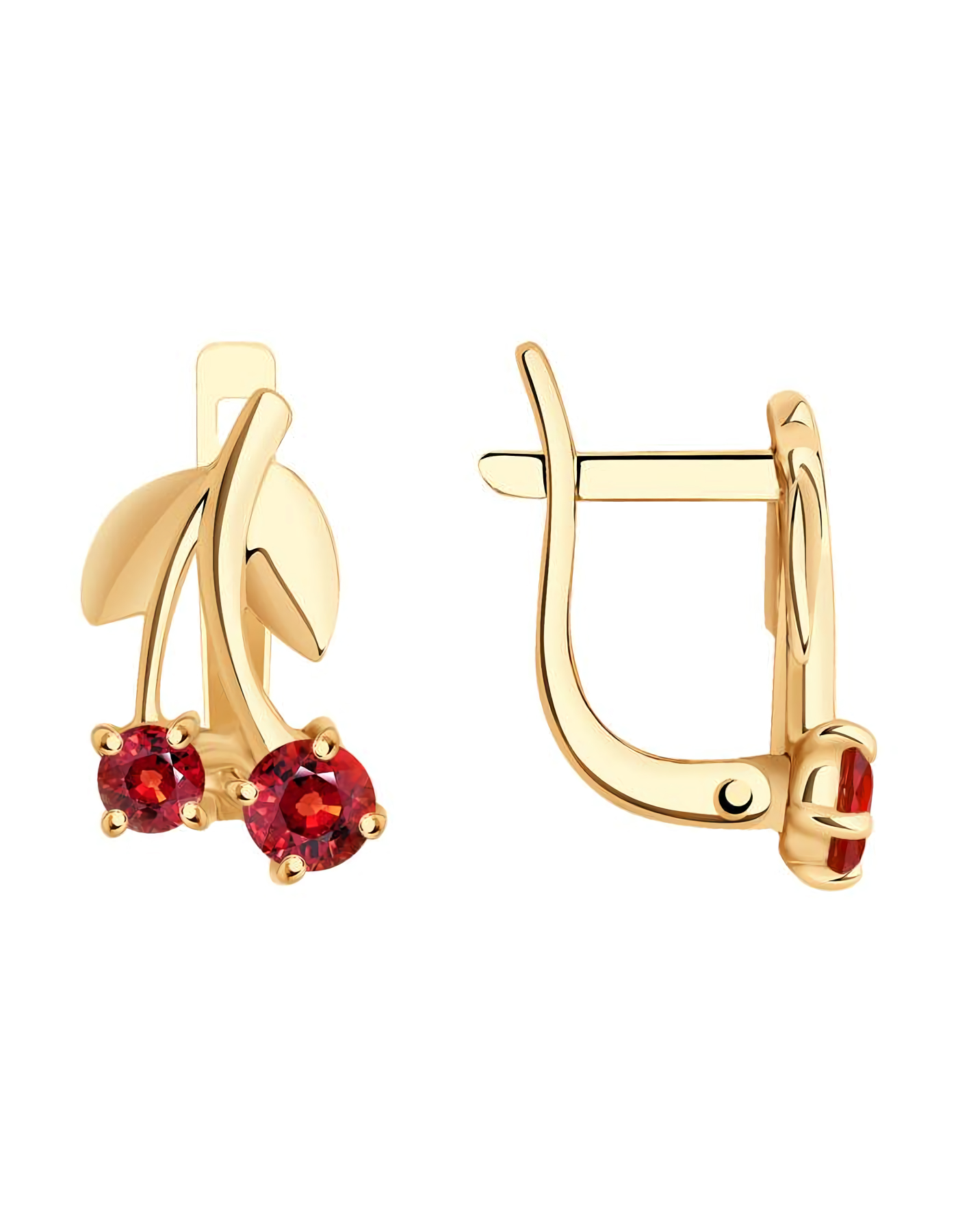 

Серьги из золота TEO MAORI 926689, фианит, 926689