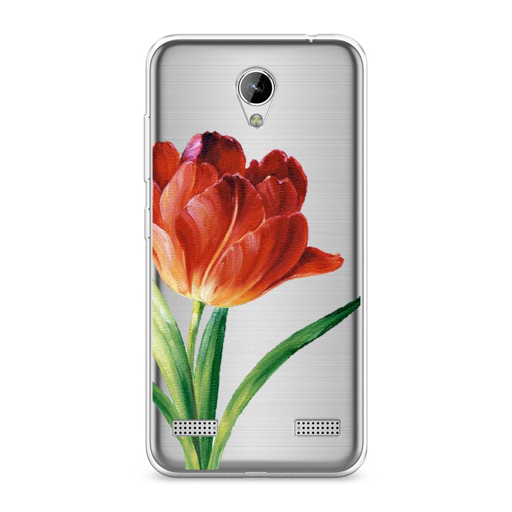 

Чехол Awog на ZTE Blade A520 / ЗТЕ Блэйд A520 "Красный тюльпан", 132050-8