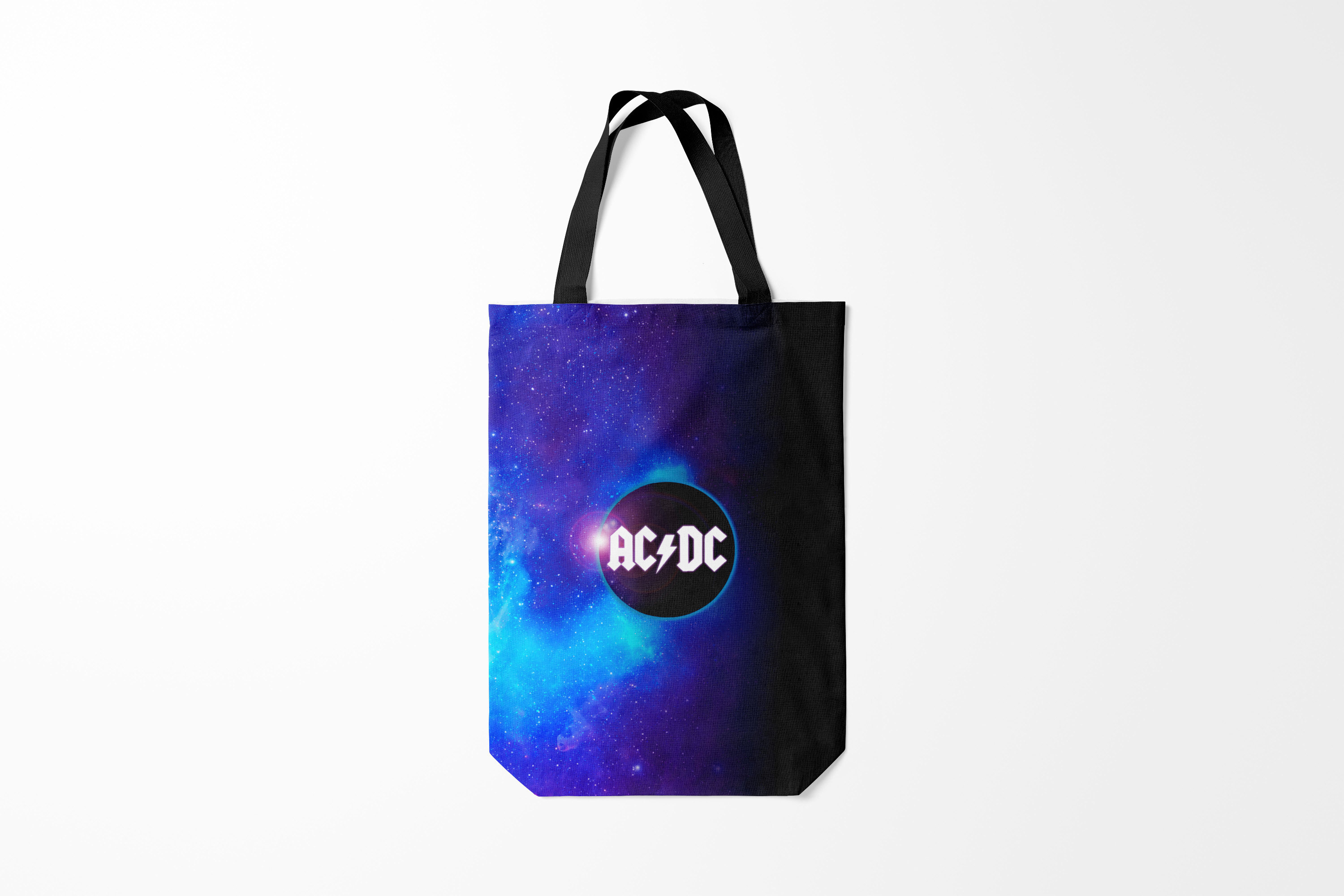 

Сумка шoппер унисекс Burnettie AC/DC ACDC, синий, AC/DC ACDC