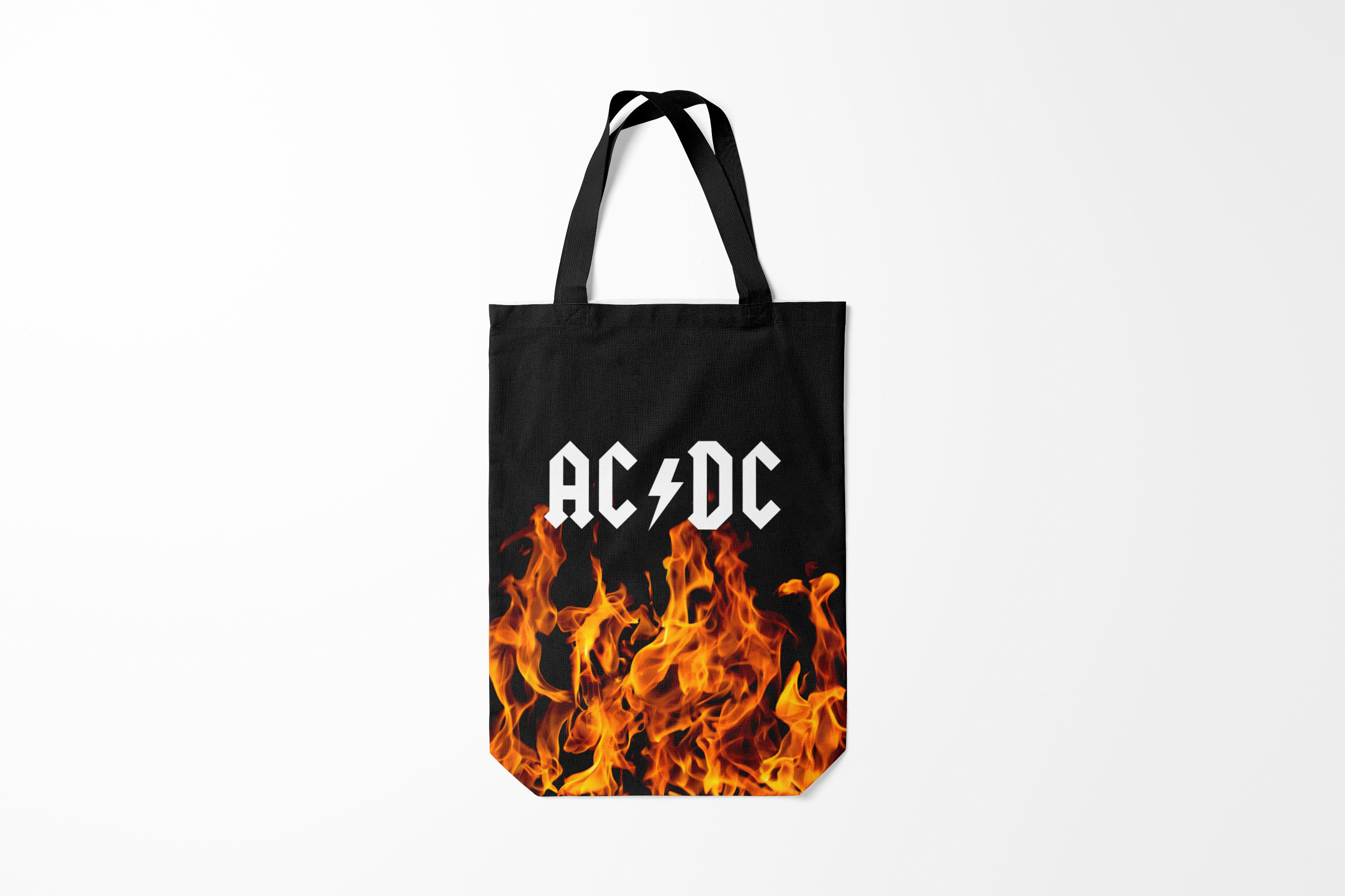 

Сумка шoппер унисекс Burnettie AC/DC AC/DC., черный, AC/DC AC/DC.