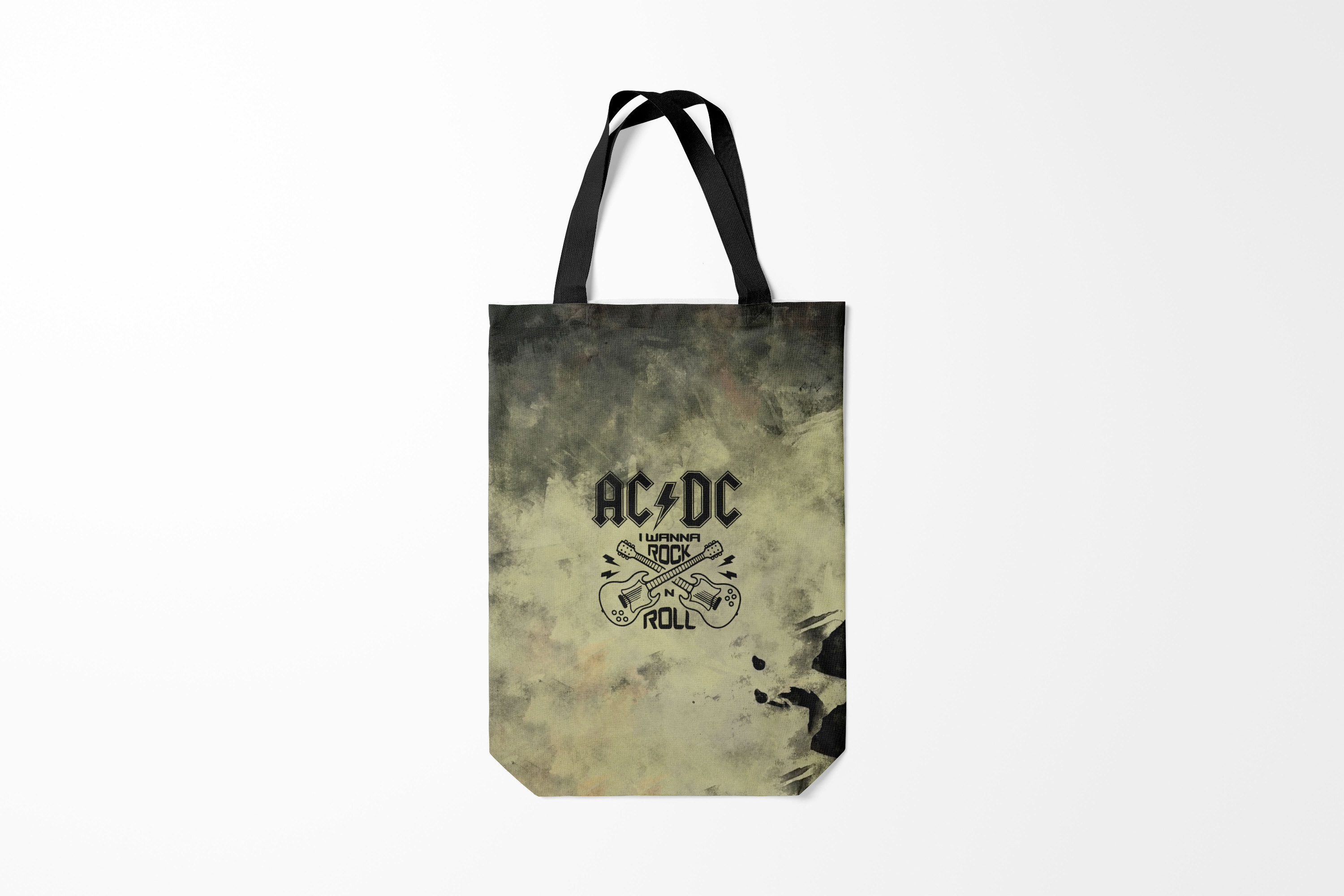 

Сумка шoппер унисекс Burnettie AC/DC AC DC, красный; черный, AC/DC AC DC