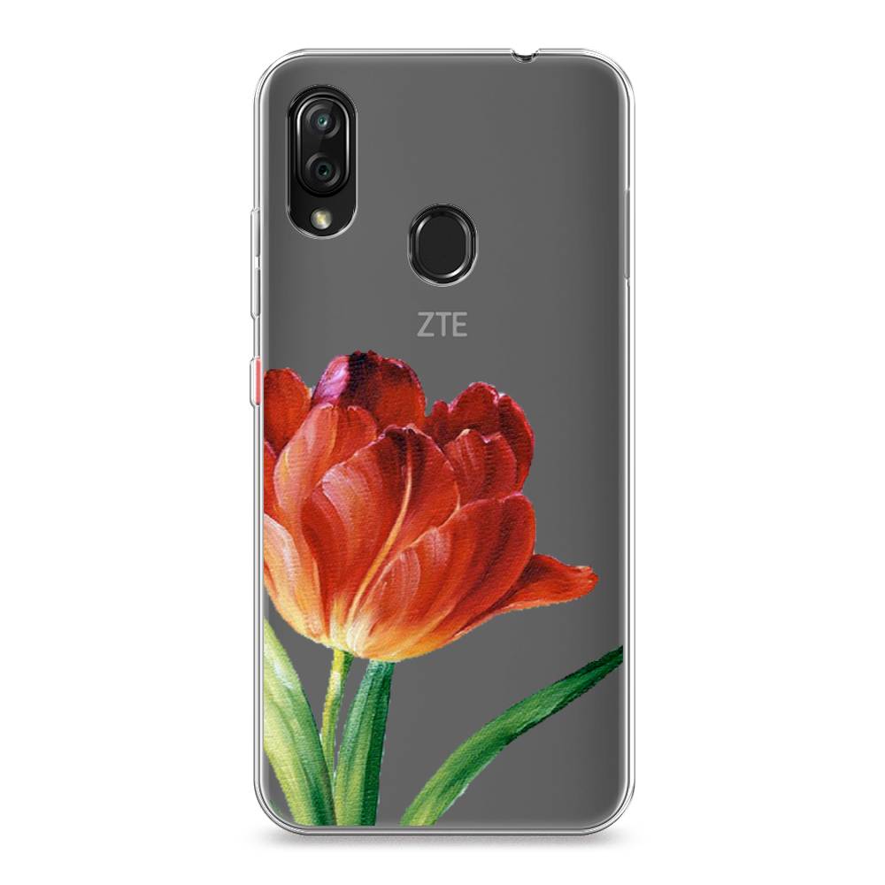 

Чехол Awog на ZTE Blade V10 Vita / ЗТЕ Блэйд V10 Vita "Красный тюльпан", Разноцветный, 132650-8
