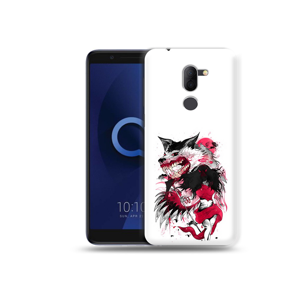 

Чехол MyPads Tocco для Alcatel 3X красная шапочка (PT112114.674.410), Прозрачный, Tocco