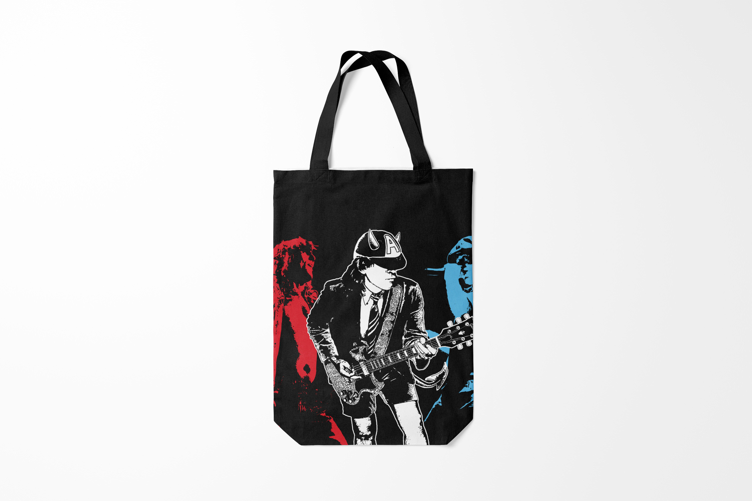 

Сумка шoппер унисекс Burnettie AC/DC, черный, AC/DC