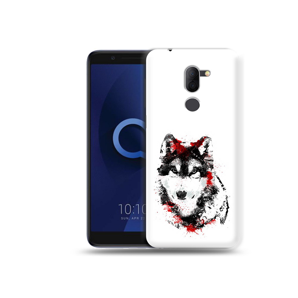 

Чехол MyPads Tocco для Alcatel 3X кровавый волк (PT112114.674.416), Прозрачный, Tocco