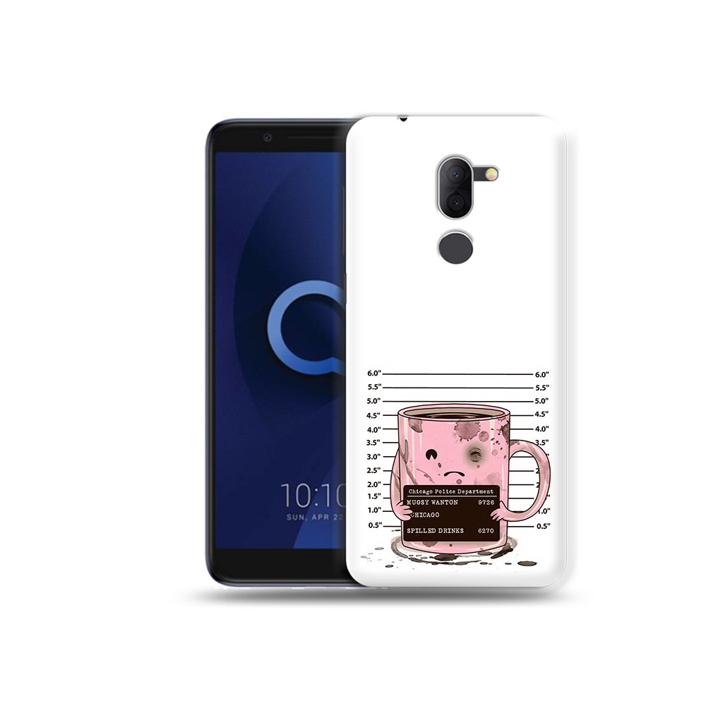 

Чехол MyPads Tocco для Alcatel 3X кружка (PT112114.674.420), Прозрачный, Tocco