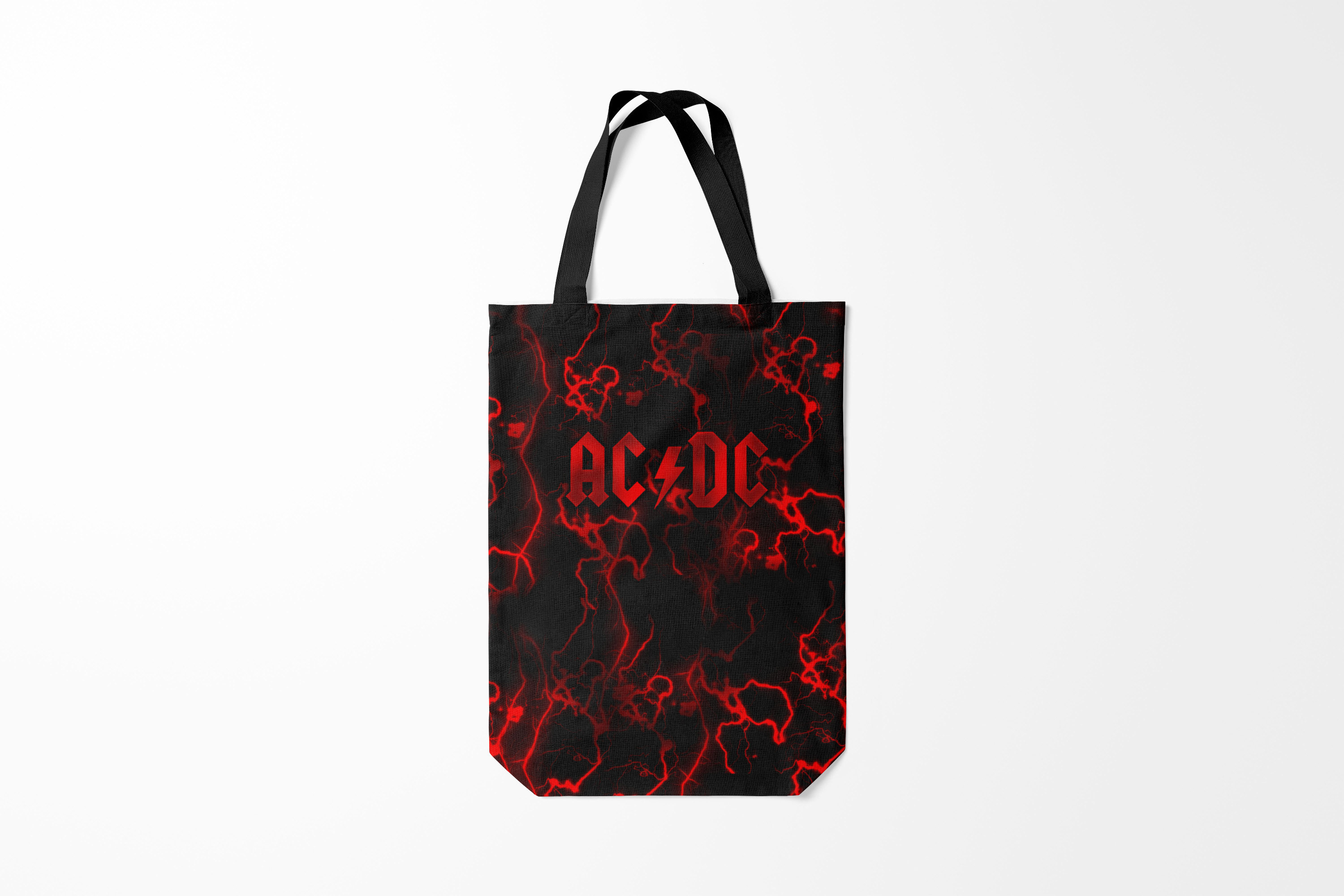 

Сумка шoппер унисекс Burnettie AC/DC, черный, AC/DC