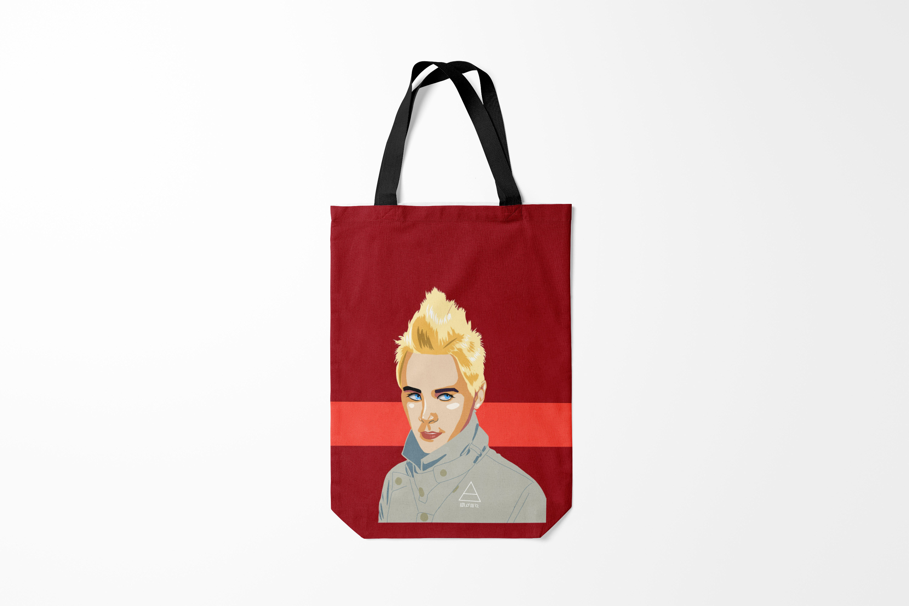 

Сумка шoппер унисекс Burnettie 30 Seconds to Mars Jared Leto Z, красный, 30 Seconds to Mars Jared Leto Z