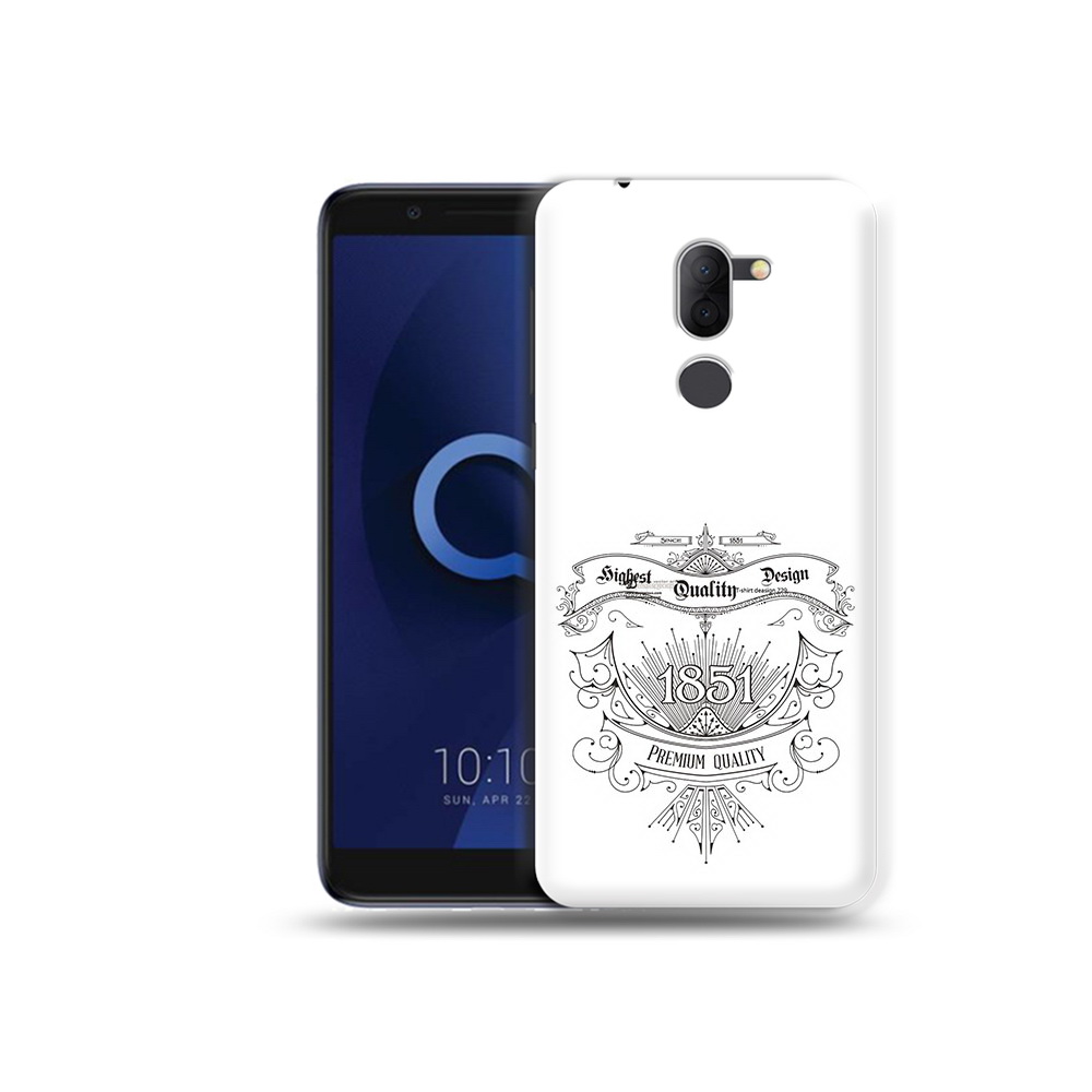 

Чехол MyPads Tocco для Alcatel 3X логотип 1851 год (PT112114.674.444), Прозрачный, Tocco