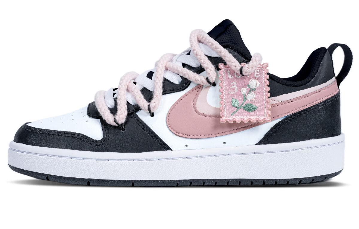 

Кеды унисекс Nike Court Borough Low 2 белые 38.5 EU, Белый, Court Borough Low 2