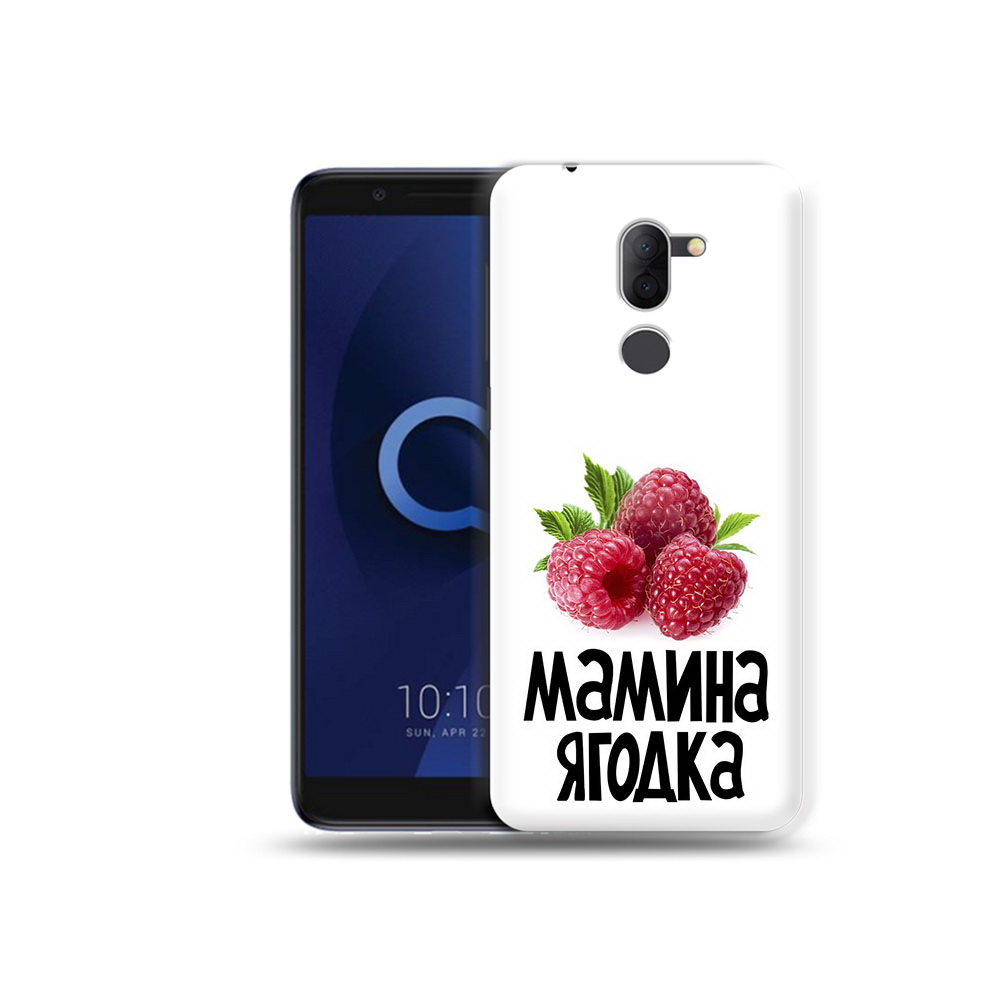 

Чехол MyPads Tocco для Alcatel 3X мамина ягодка (PT112114.674.456), Прозрачный, Tocco