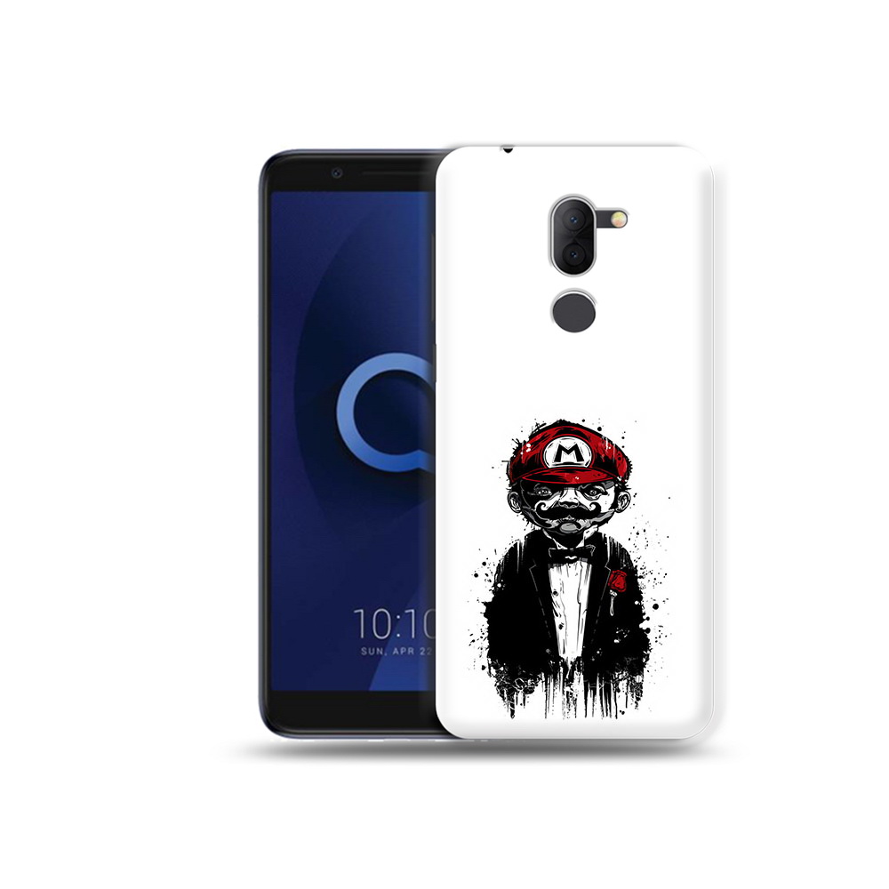 

Чехол MyPads Tocco для Alcatel 3X марио (PT112114.674.458), Прозрачный, Tocco