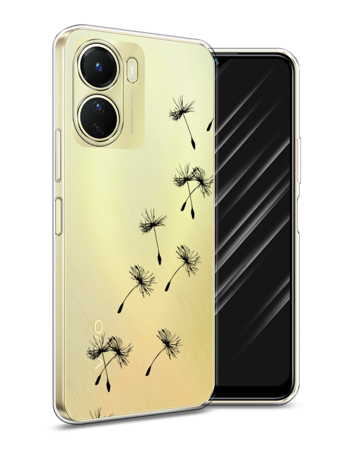 

Чехол Awog на Vivo Y16 "Летящие одуванчики", Черный, 267850-8