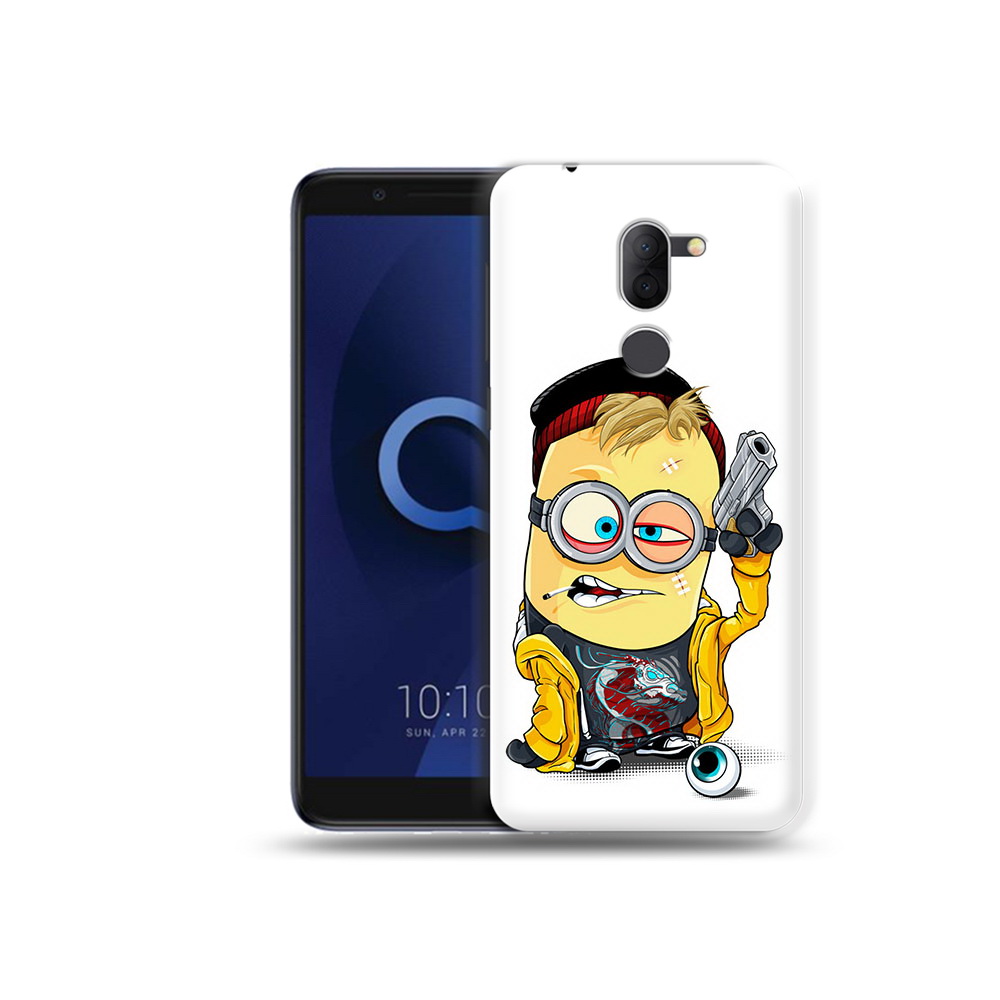 

Чехол MyPads Tocco для Alcatel 3X миньон бандит (PT112114.674.475), Прозрачный, Tocco
