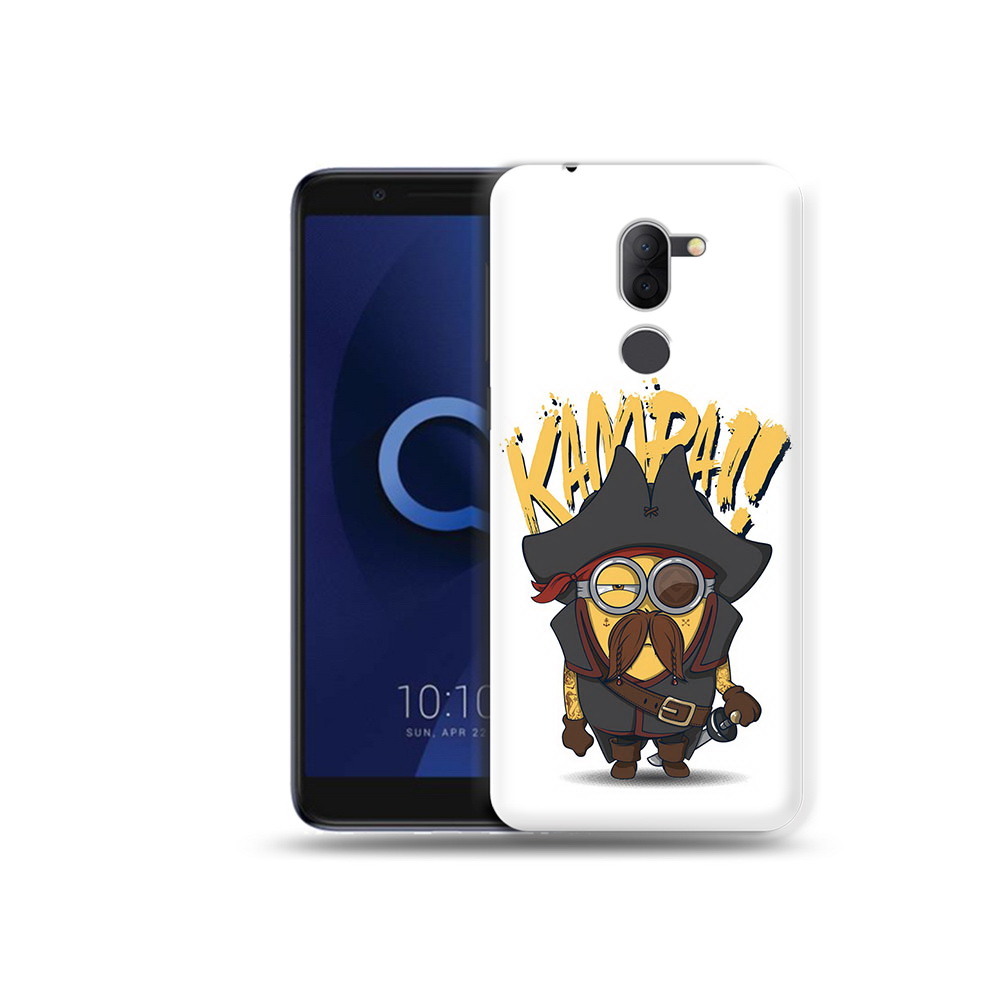 

Чехол MyPads Tocco для Alcatel 3X миньон пират (PT112114.674.476), Прозрачный, Tocco