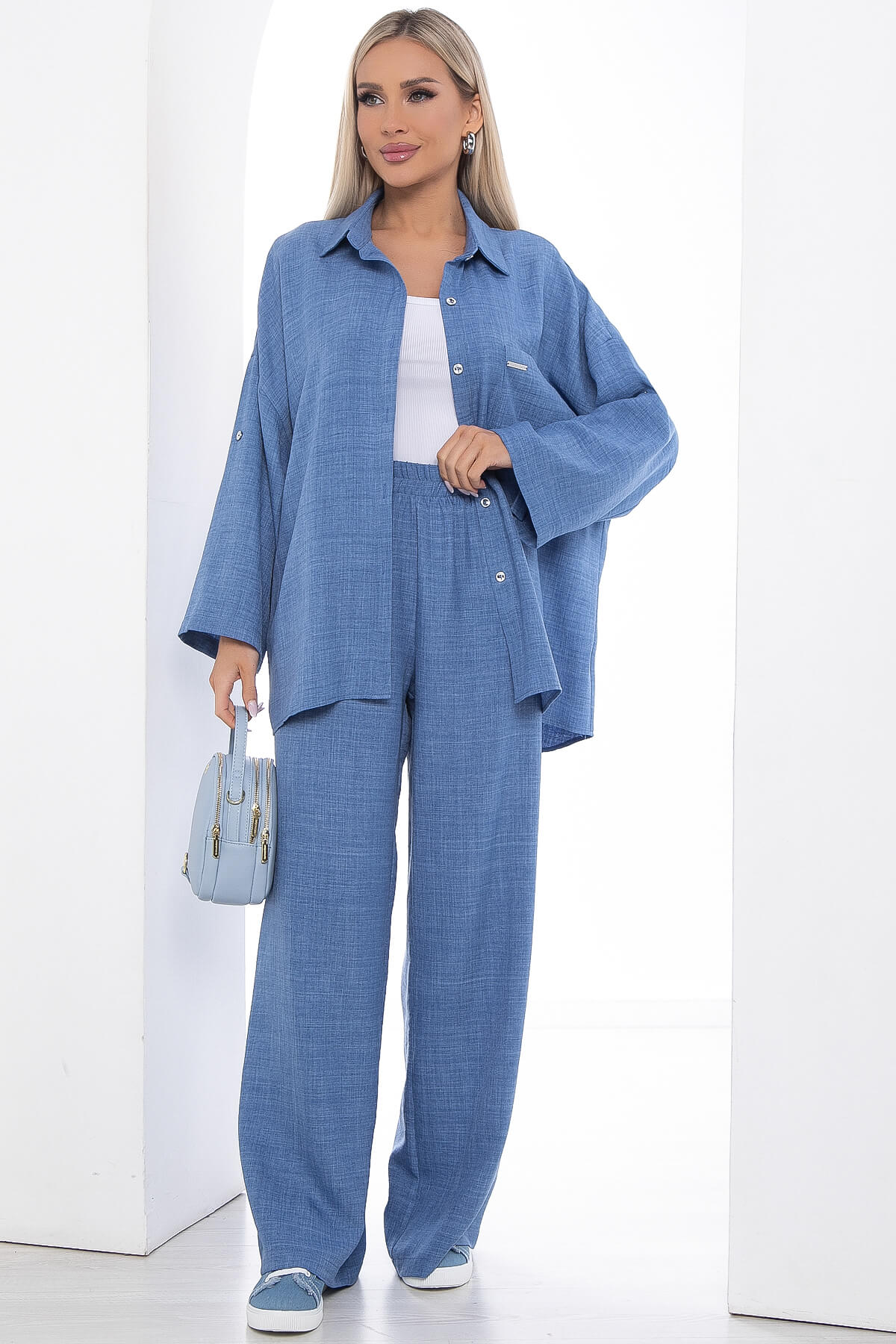 

Костюм женский LT Collection Лиссабон синий 44 RU, Лиссабон