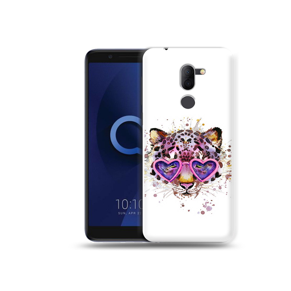 

Чехол MyPads Tocco для Alcatel 3X модный леопард (PT112114.674.480), Прозрачный, Tocco
