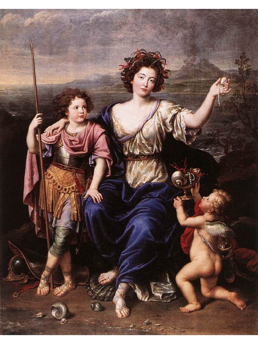 

Постер DRABS A2 Миньяр Пьер The Marquise de Seignelay and Two of her Children