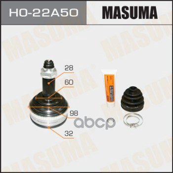

Ho-22A50_Шрус Наружный К-Кт Abs Honda Accord/Prelude 2.0/2.2 86-98