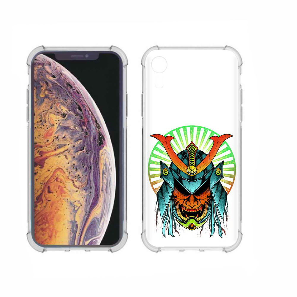 

Чехол MyPads Tocco для Apple iPhone XR ешимитсу рисунок, Прозрачный, Tocco