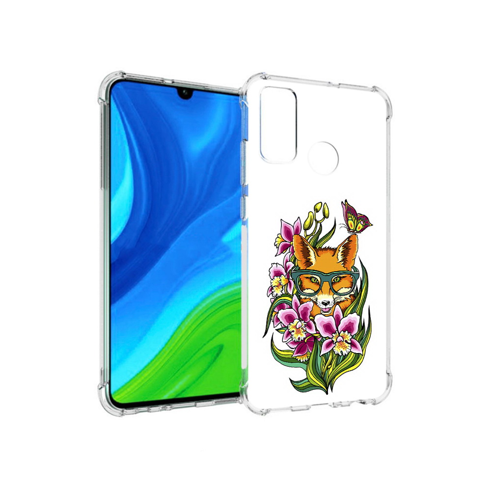 

Чехол MyPads Tocco для Huawei P Smart (2020) Лиса в цветах, Прозрачный, Tocco
