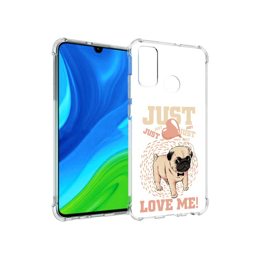 

Чехол MyPads Tocco для Huawei P Smart (2020) Люби меня, Прозрачный, Tocco