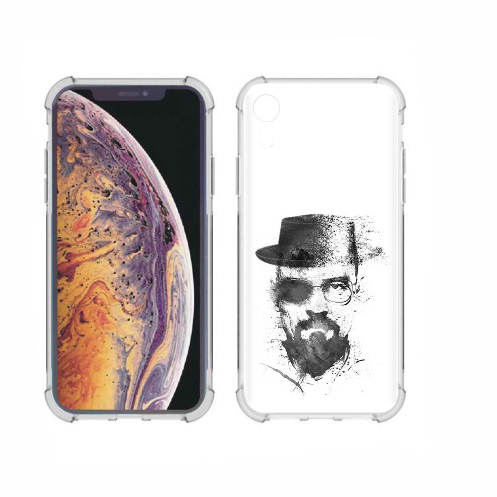 

Чехол MyPads Tocco для Apple iPhone XR загадочный человек, Прозрачный, Tocco