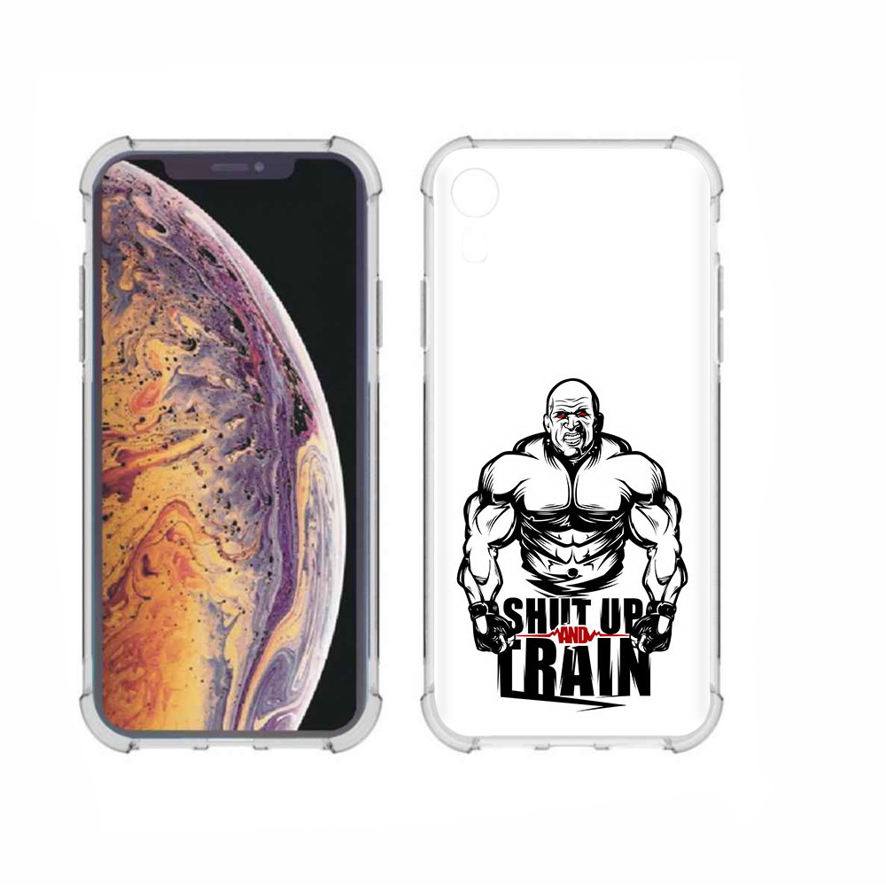

Чехол MyPads Tocco для Apple iPhone XR здоровое тело, Прозрачный, Tocco