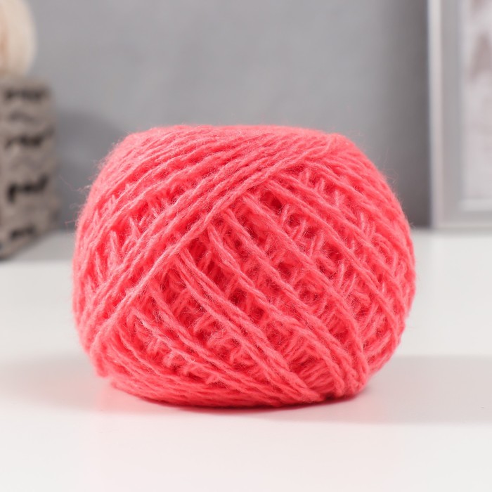 

Пряжа Акрил 100% акрил, 108м/42гр (Коралл) (10 шт), Коралловый