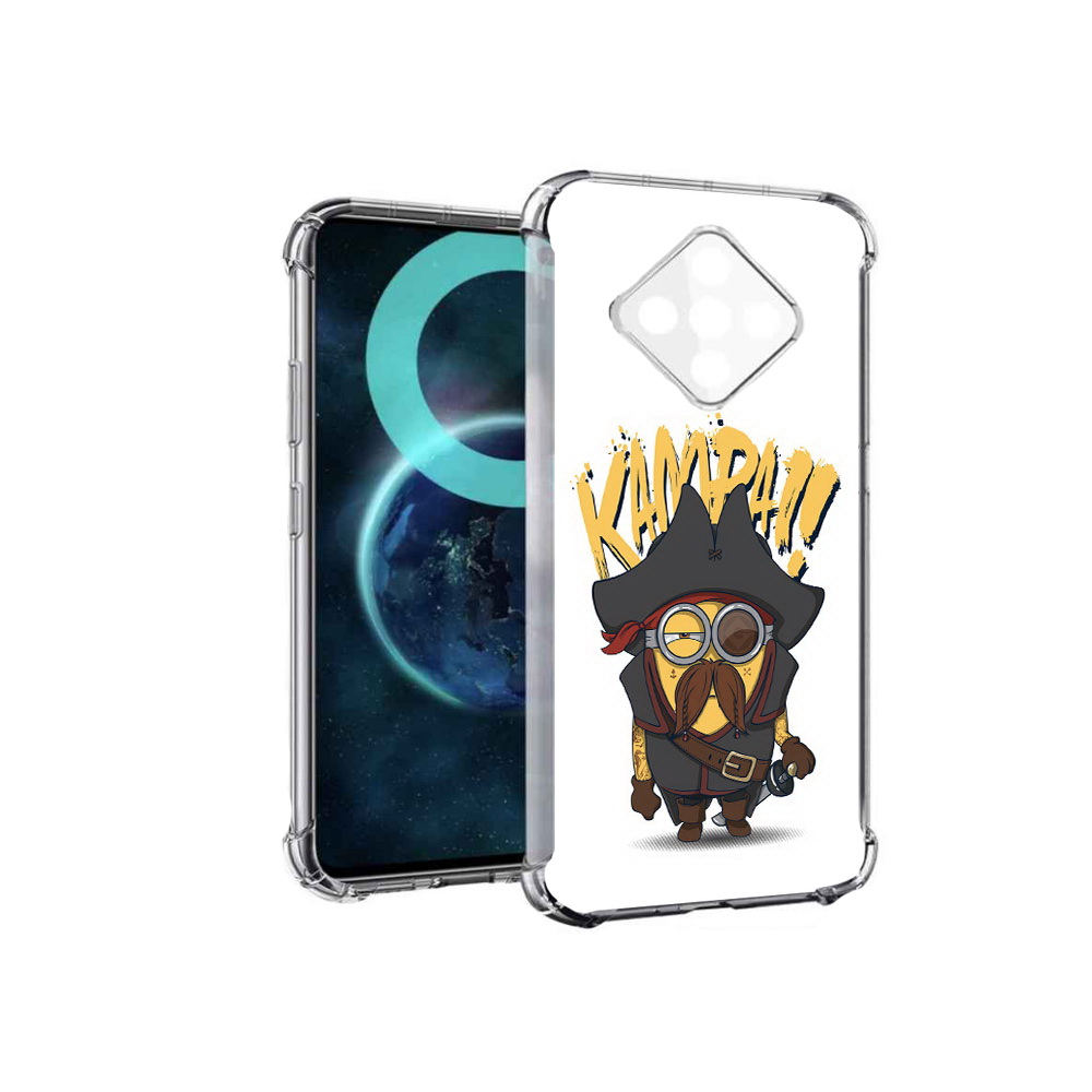 

Чехол MyPads миньон пират для Infinix Zero 8, Прозрачный, Tocco