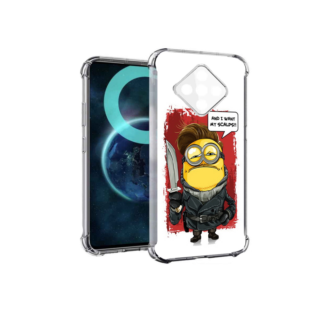 

Чехол MyPads миньон убийца для Infinix Zero 8, Прозрачный, Tocco