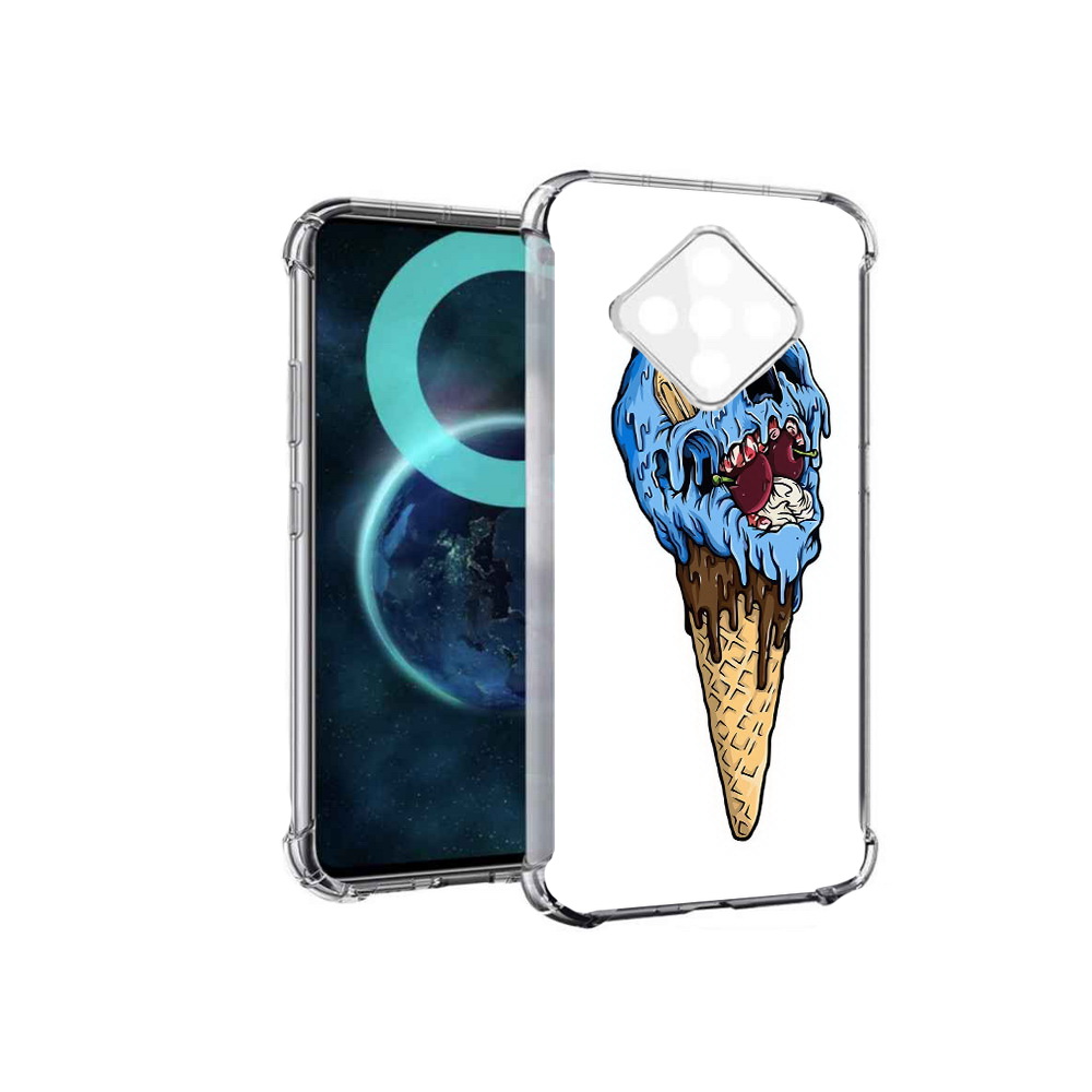 

Чехол MyPads мороженное череп для Infinix Zero 8, Прозрачный, Tocco