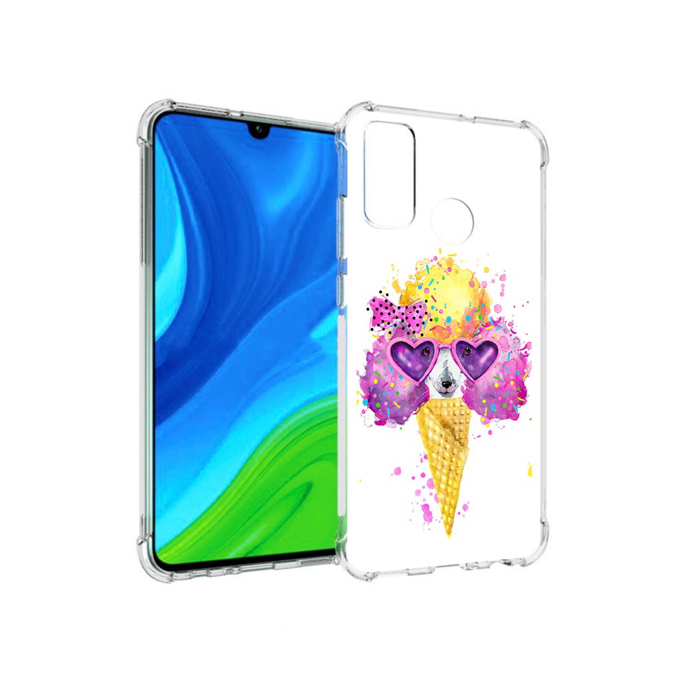 

Чехол MyPads Tocco для Huawei P Smart (2020) Рожок, Прозрачный, Tocco