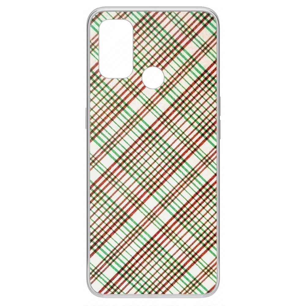 Чехол-накладка Krutoff Clear Case Рубашка карты для Oppo A53 (2020)