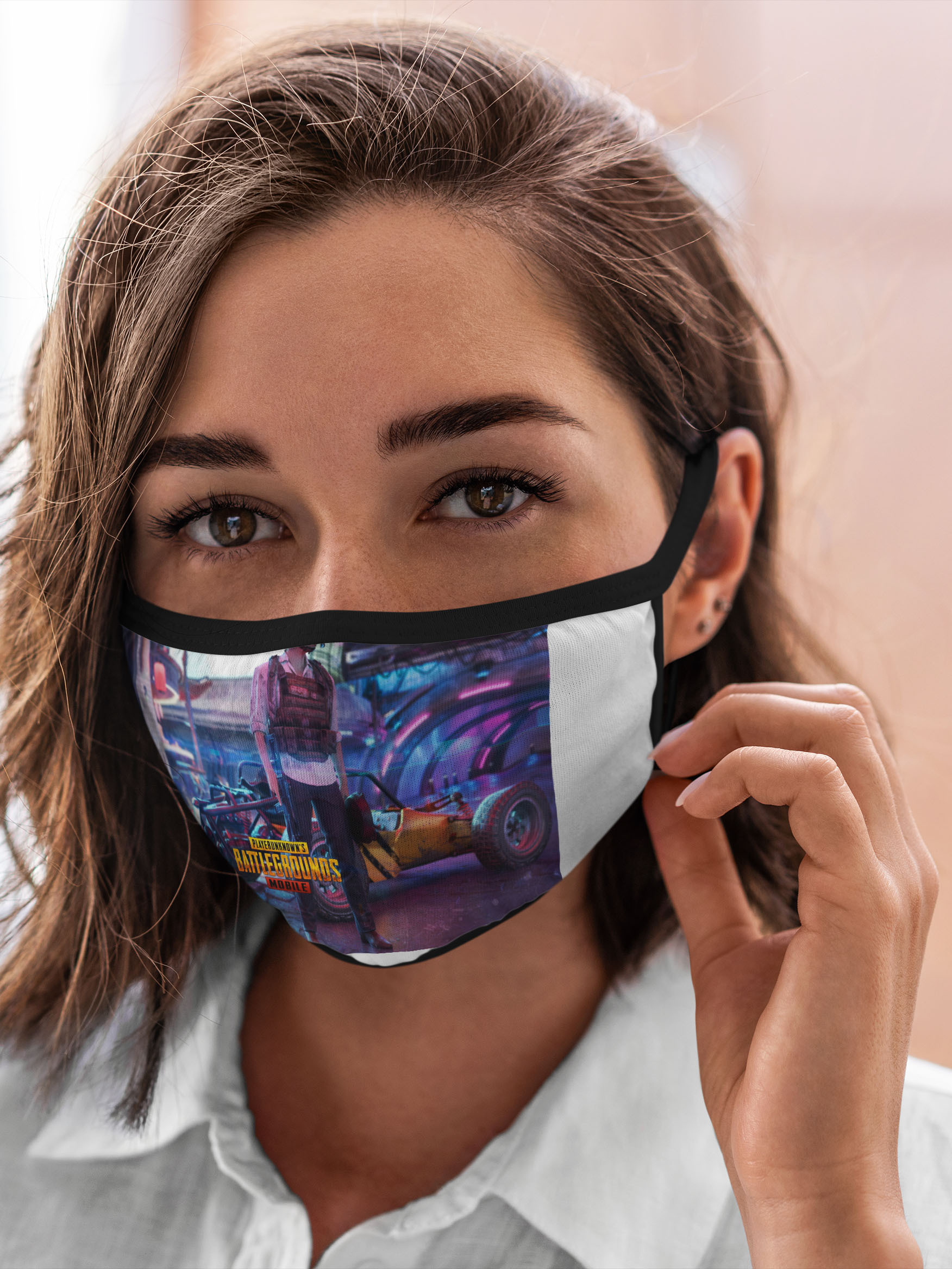 

Многоразовая маска унисекс Burnettie Pubg, Разноцветный, Pubg