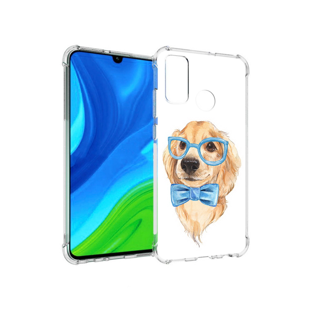 

Чехол MyPads Tocco для Huawei P Smart (2020) Собака интеллигент, Прозрачный, Tocco