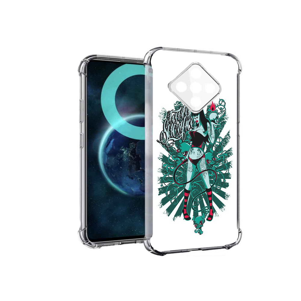 

Чехол MyPads нарисованная девушка в татуировках для Infinix Zero 8, Прозрачный, Tocco