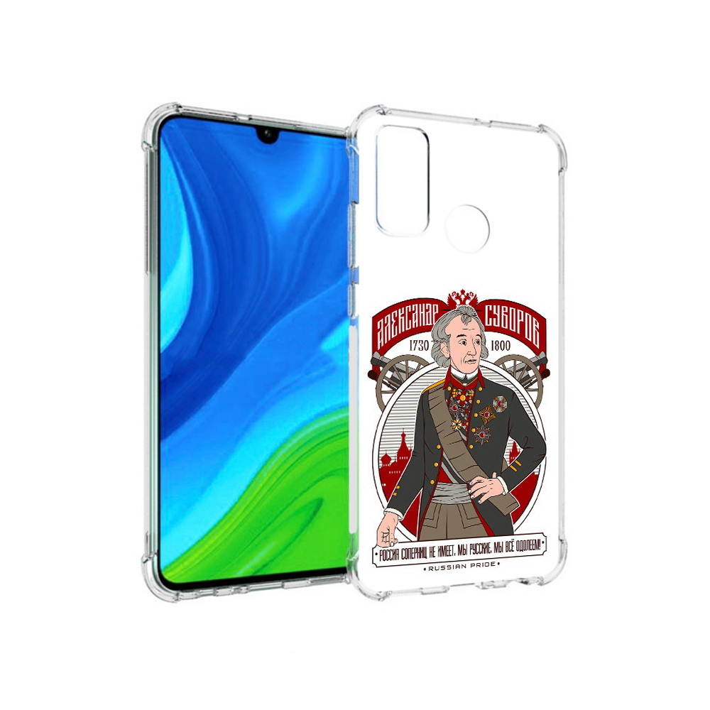 

Чехол MyPads Tocco для Huawei P Smart (2020) Суворов, Прозрачный, Tocco