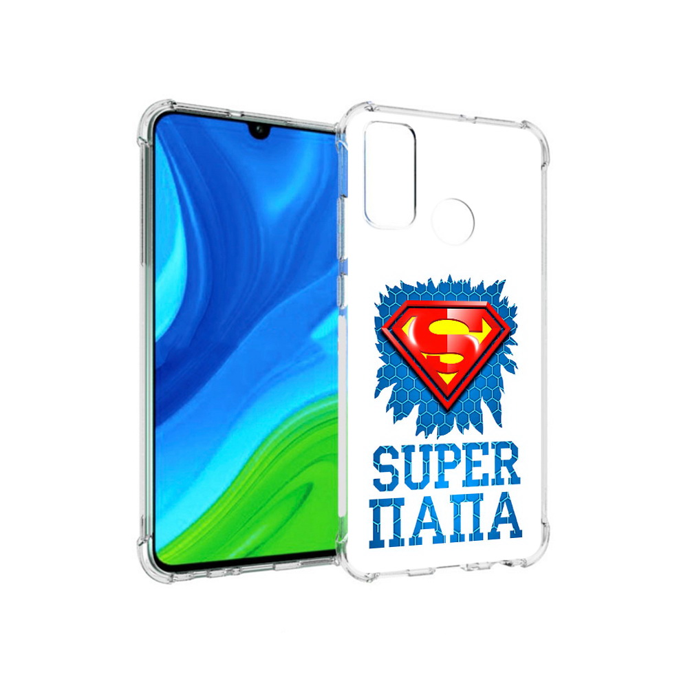 

Чехол MyPads Tocco для Huawei P Smart (2020) Супер Папа, Прозрачный, Tocco