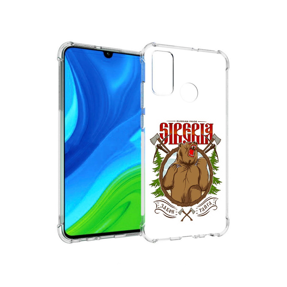 

Чехол MyPads Tocco для Huawei P Smart (2020) Тайга, Прозрачный, Tocco