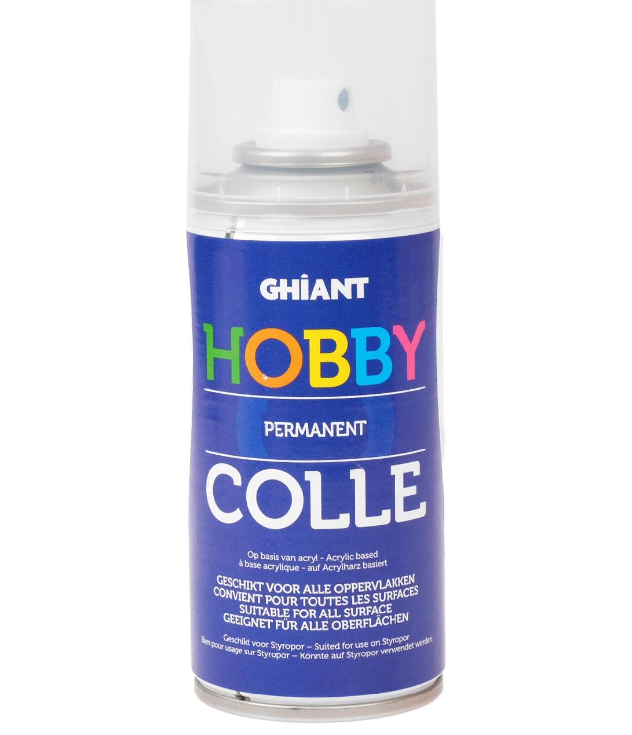

Клей постоянный аэрозоль Ghiant Hobby Colle repositionable, 150 мл