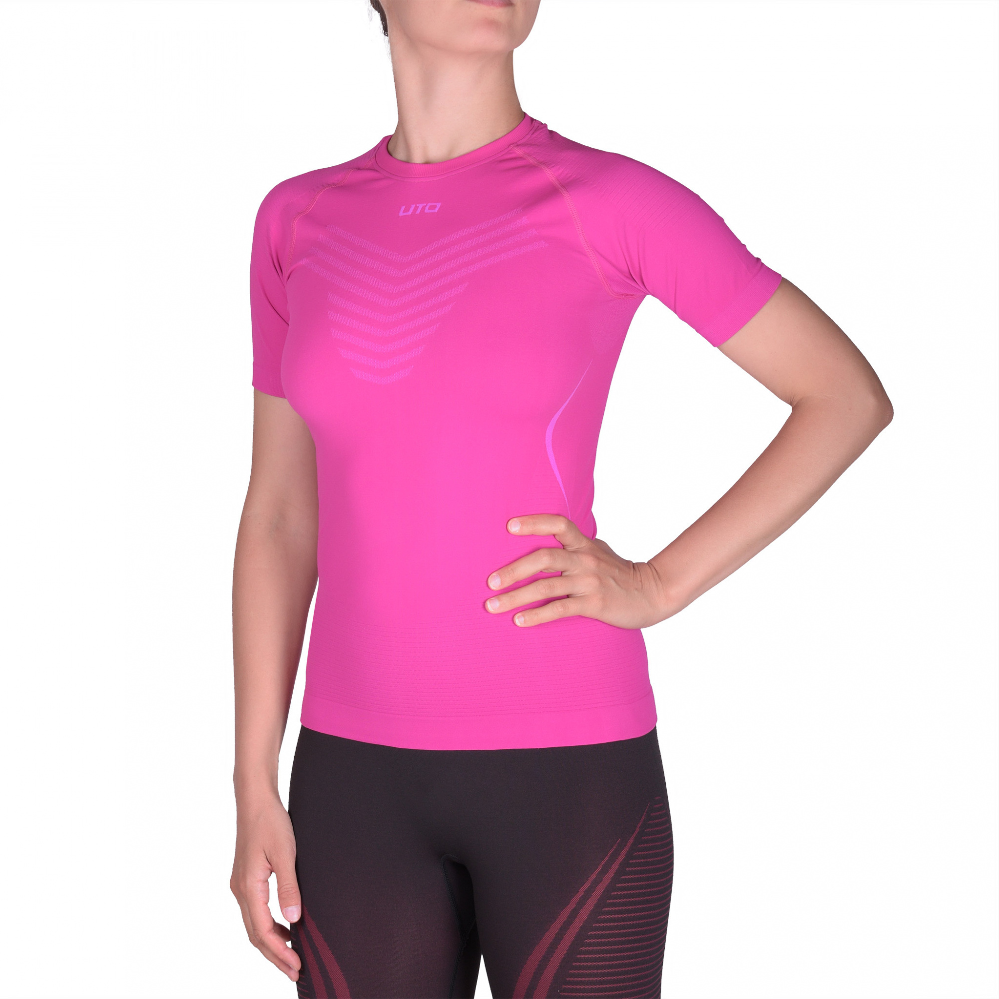 

Термофутболка UTO Light Compression Nilit Softex W's 904208 Pink L, Розовый, Light Compression Nilit Softex W's