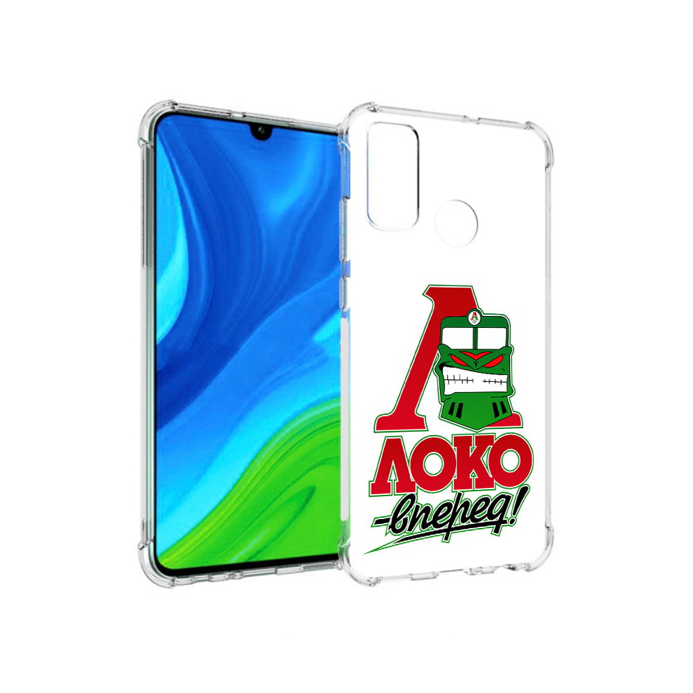Чехол MyPads Tocco для Huawei P Smart (2020) ФК локо вперед