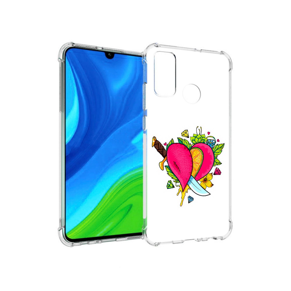 

Чехол MyPads Tocco для Huawei P Smart (2020) Фруктовое сердце, Прозрачный, Tocco