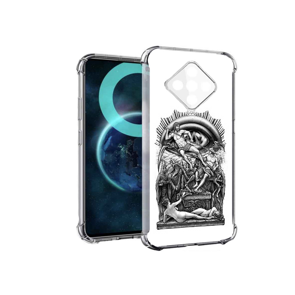 

Чехол MyPads оракул черно белый для Infinix Zero 8, Прозрачный, Tocco