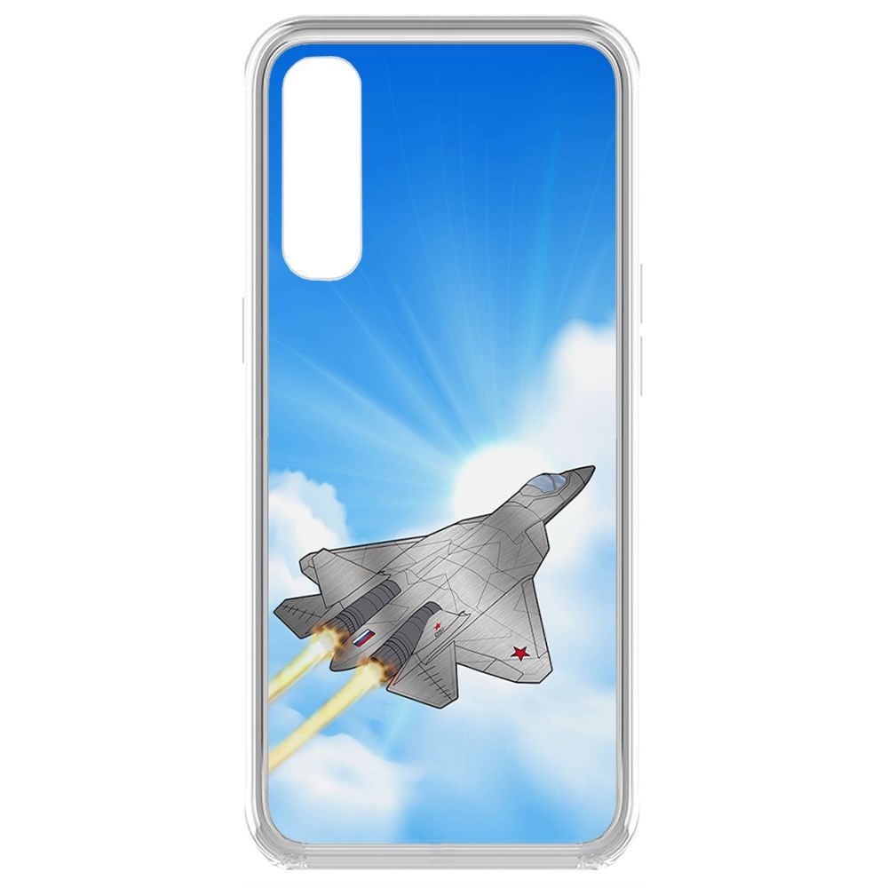 

Чехол-накладка Krutoff Clear Case СУ-57 для Oppo Reno3 Pro