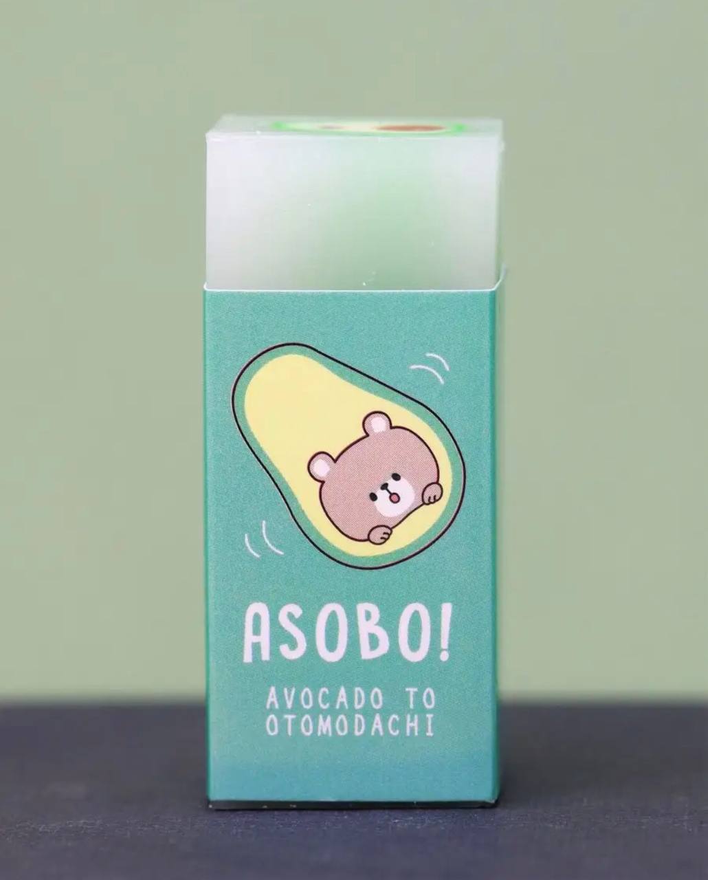 

Ластик канцелярский Asobo 131185 ПВХ, 1 шт, 2x5x7 см, Разноцветный, Ластик