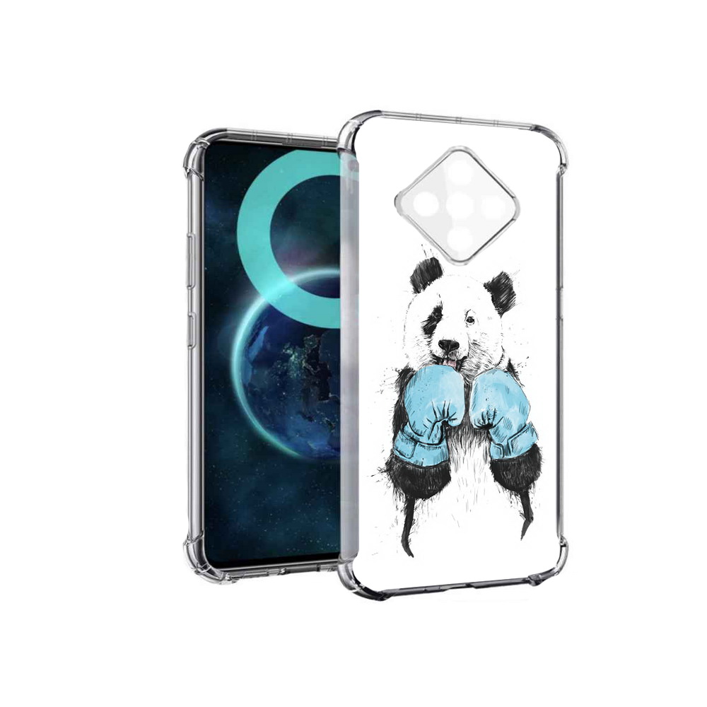 

Чехол MyPads панда боксер для Infinix Zero 8, Прозрачный, Tocco