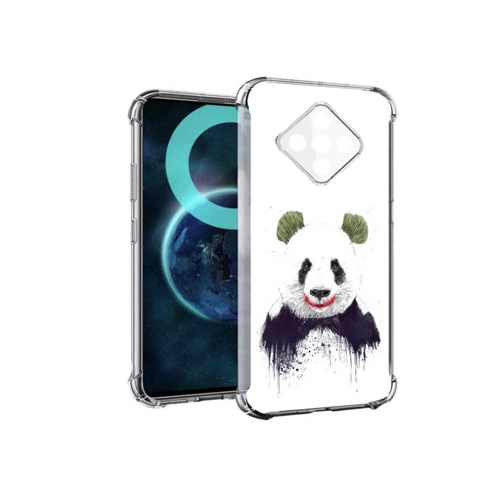 

Чехол MyPads панда джокер для Infinix Zero 8, Прозрачный, Tocco