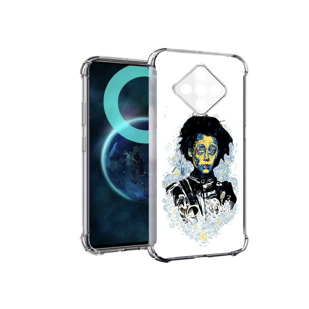 

Чехол MyPads парень черно-белый абстракция для Infinix Zero 8, Прозрачный, Tocco